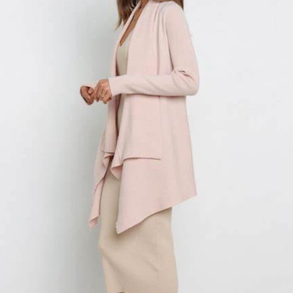Petal & Pup Tinsley Cardigan Sweater- Blush - Picture 3 of 8
